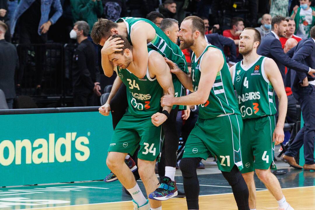 Paskutinis P. Jankūno mačas Eurolygoje: „Žalgiris“ – „Crvena zvezda“ (103:98)