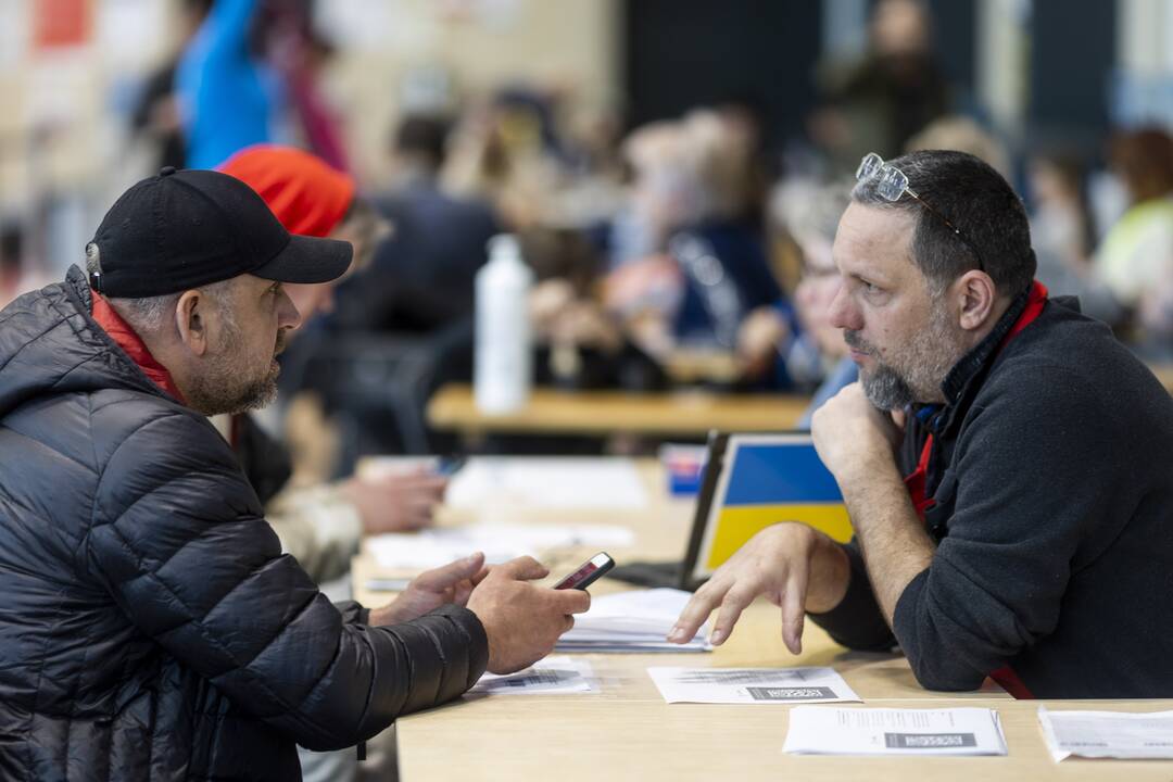 Ukrainiečių registracijos centras Vilniuje