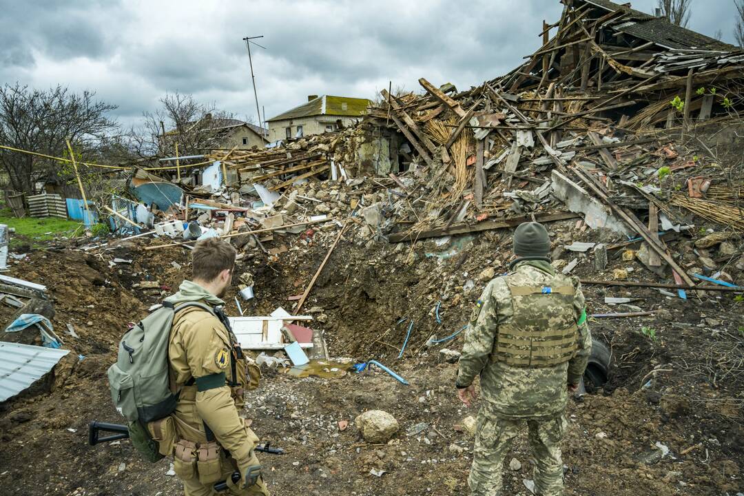Penkiasdešimt penktoji karo Ukrainoje diena