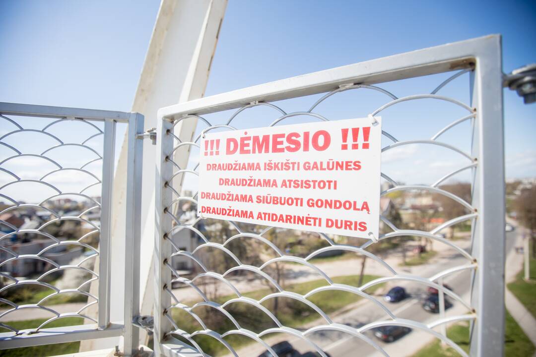 Naujasis apžvalgos ratas ant Milikonių kalno – jau veikia!