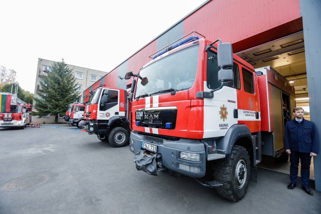 Kaune atidaryta rekonstruota gaisrinė
