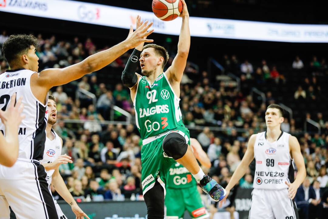 „Betsafe-LKL“: Kauno „Žalgiris“ - Kėdainių „Nevėžis-Optibet“ (93:75)