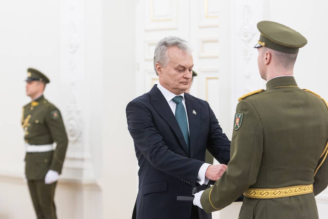 Valstybės apdovanojimų įteikimo ceremonija