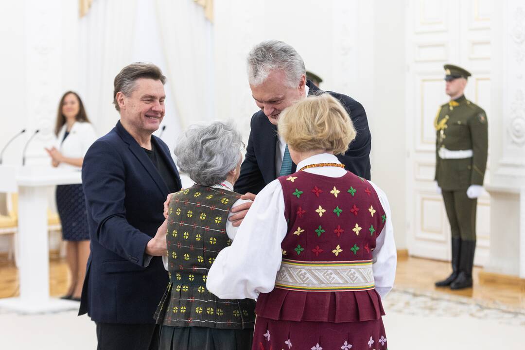 Valstybės apdovanojimų įteikimo ceremonija