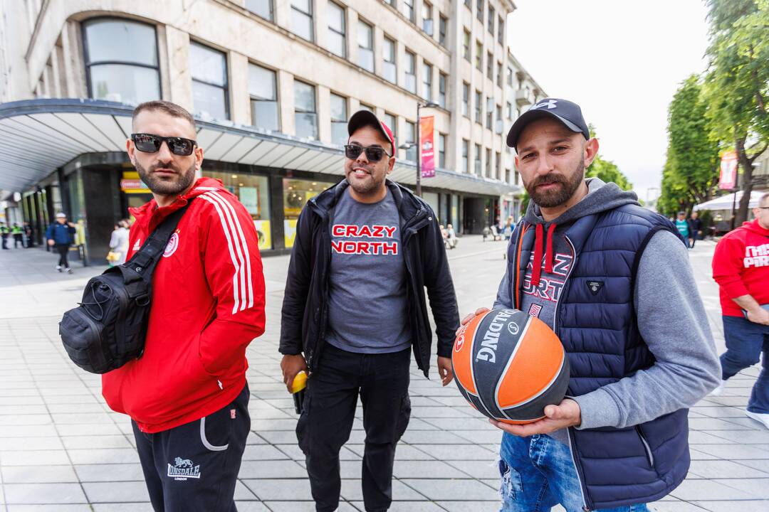 Eurolygos finalo ketverto sirgaliai užplūdo Laisvės alėją