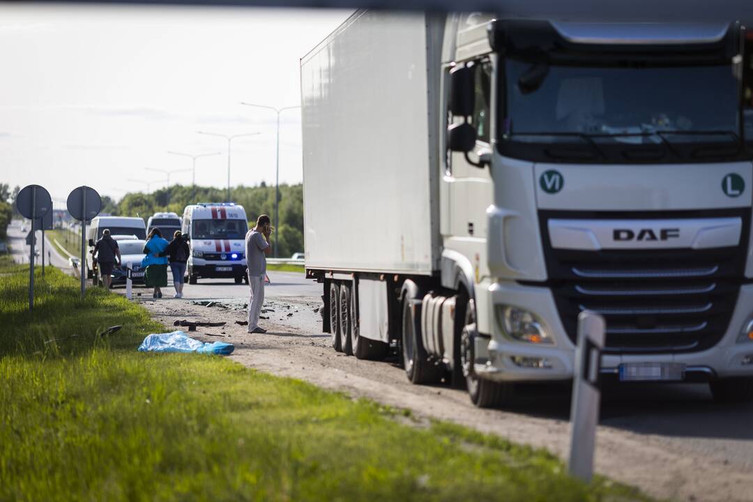 Mirtina avarija sostinės Minsko plente
