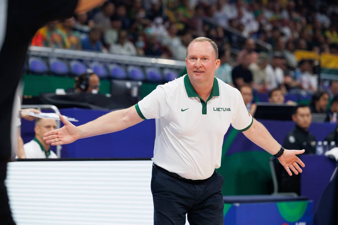 Pasaulio krepšinio čempionato Filipinuose grupės rungtynės: Juodkalnija – Lietuva