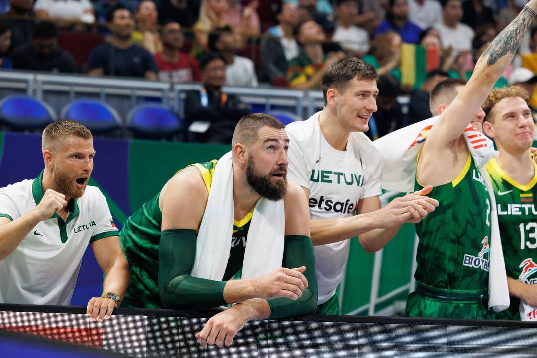 Pasaulio krepšinio čempionato Filipinuose grupės rungtynės: Juodkalnija – Lietuva