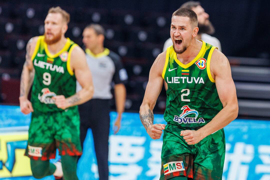Pasaulio krepšinio čempionato Filipinuose grupės rungtynės: Juodkalnija – Lietuva