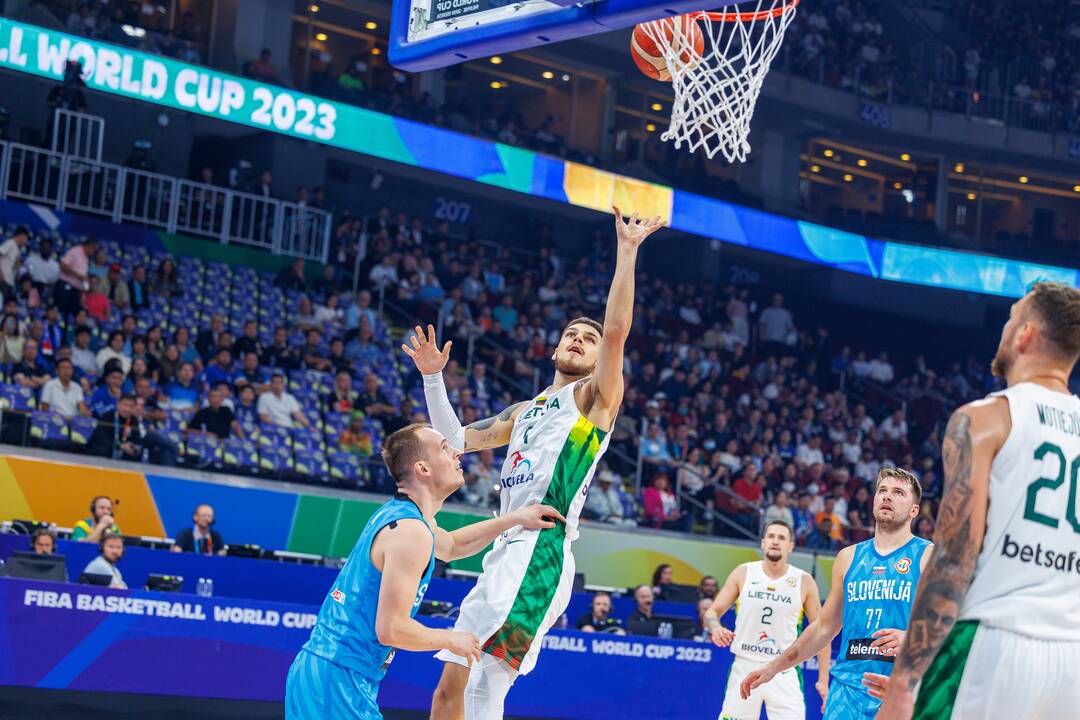 Pasaulio krepšinio čempionatas Filipinuose: Lietuva – Slovėnija