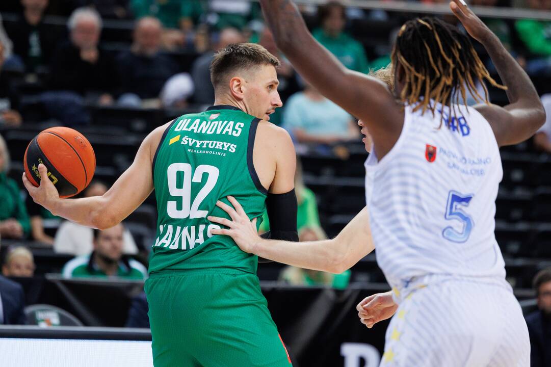 LKL: Kauno „Žalgiris“ – Pasvalio „Pieno žvaigždės“ (78:68)