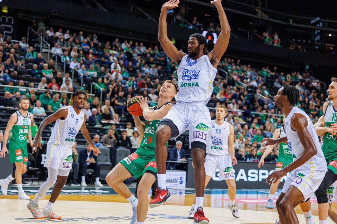 LKL: Kauno „Žalgiris“ – Pasvalio „Pieno žvaigždės“ (78:68)