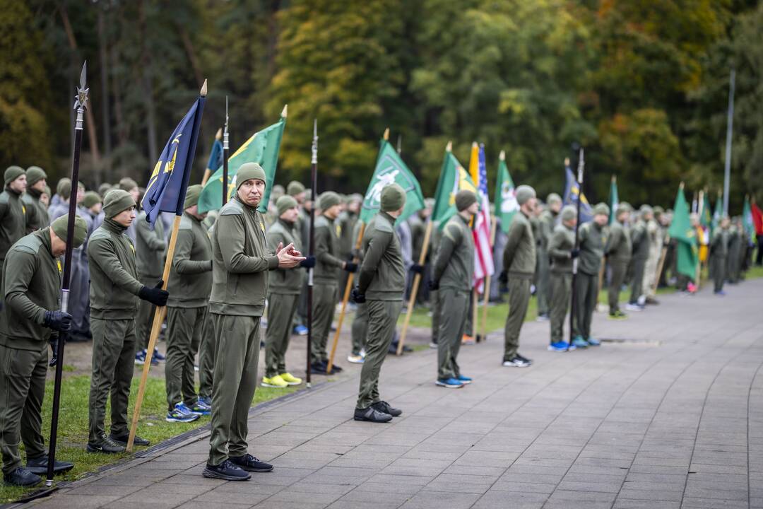 Lietuvos ir Ukrainos karių pagarbos bėgimas „In Memoriam“
