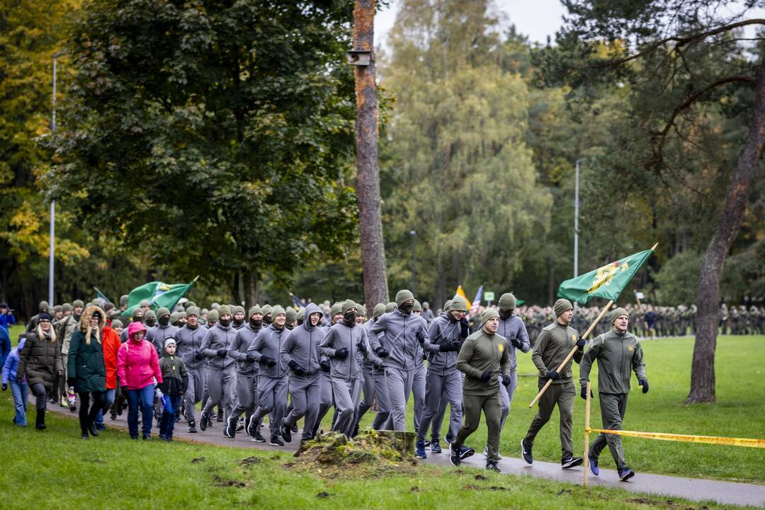 Lietuvos ir Ukrainos karių pagarbos bėgimas „In Memoriam“