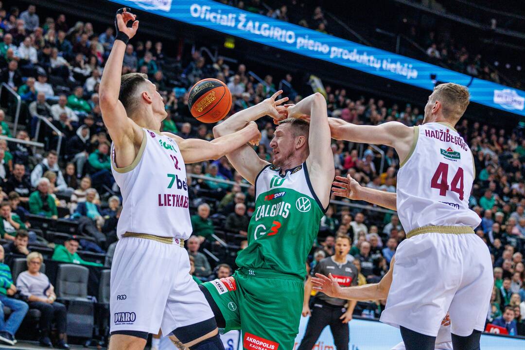 LKL: Kauno „Žalgiris“ – Panevėžio „7bet-Lietkabelis“