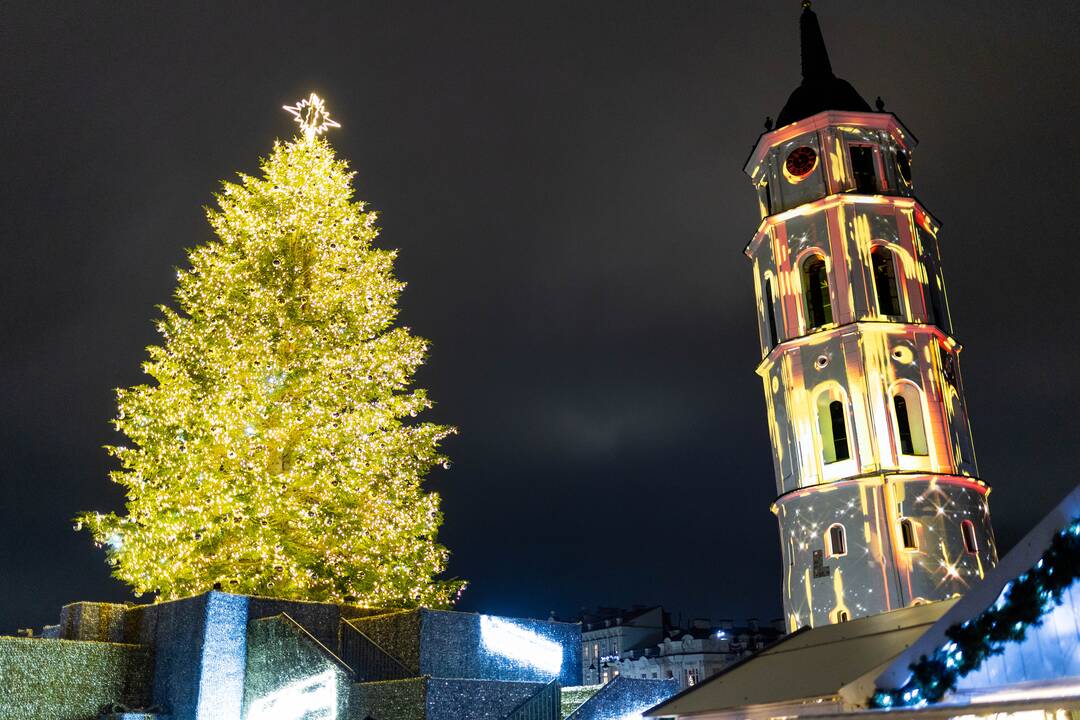 Vilnius sutiko 2024-uosius 