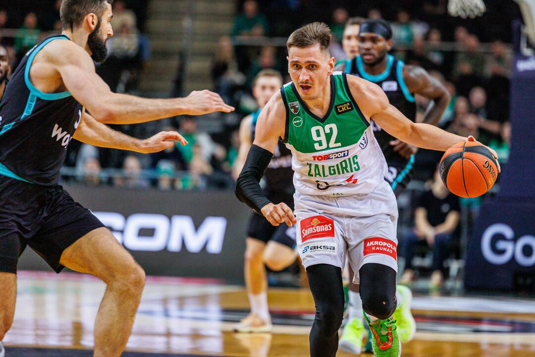 KMT rungtynės: Kauno „Žalgiris“ ir Vilniaus „Wolves“ (82:82)