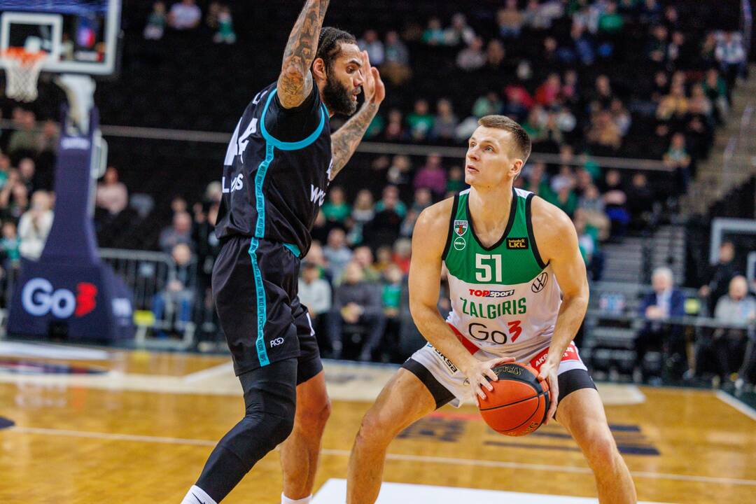 KMT rungtynės: Kauno „Žalgiris“ ir Vilniaus „Wolves“ (82:82)