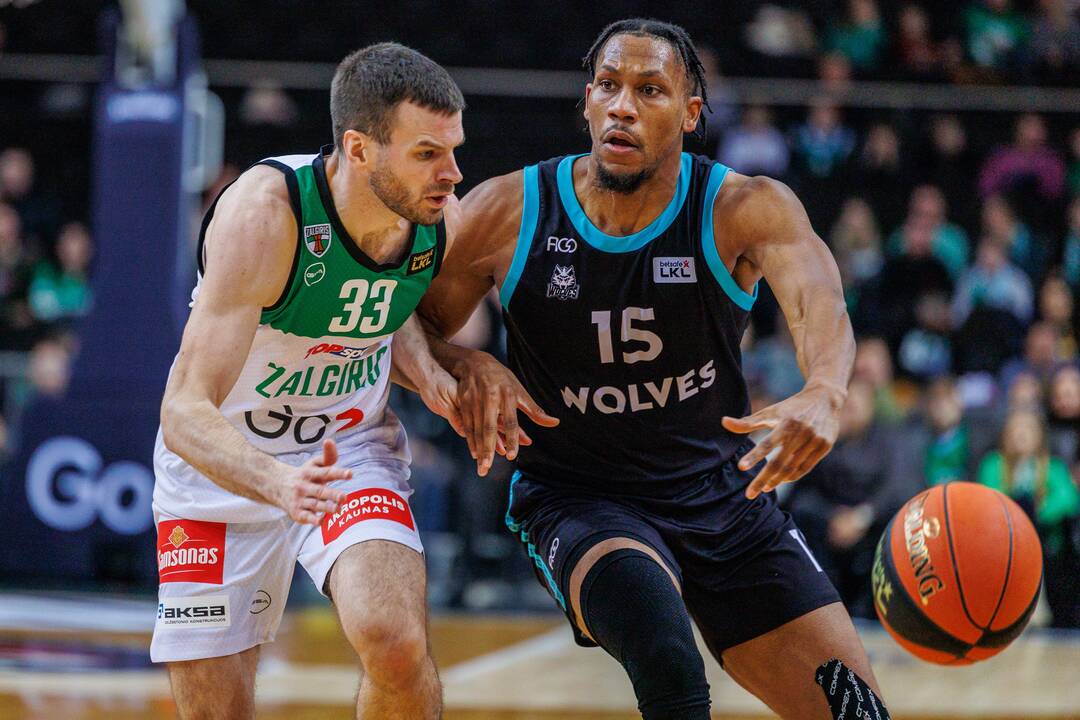 KMT rungtynės: Kauno „Žalgiris“ ir Vilniaus „Wolves“ (82:82)