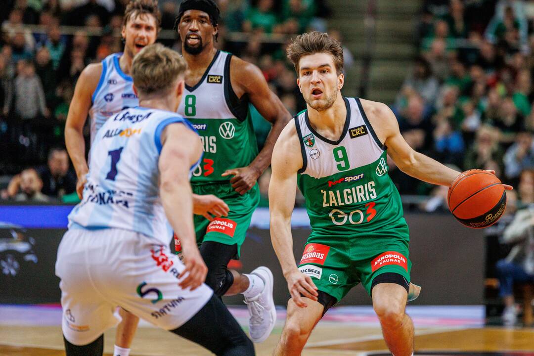 LKL: Kauno „Žalgiris“ – Jonavos „CBet“ (101:57)