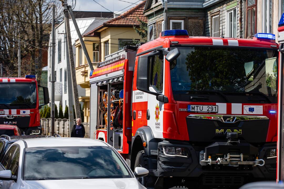 Druskininkuose, svečių namuose, kilęs gaisras nusinešė vyro gyvybę 
