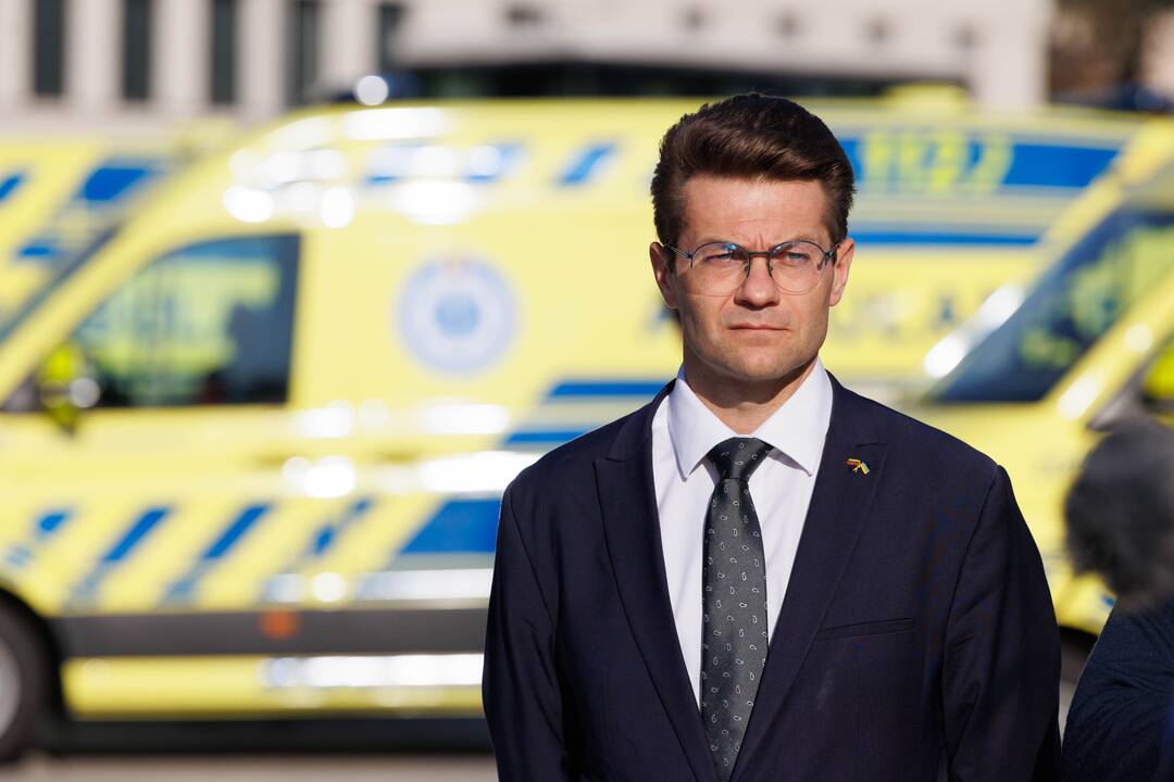 Kaune pristatyti nauji greitosios pagalbos automobiliai