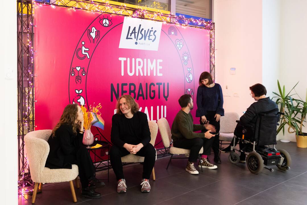 Seimo rinkimų antrasis turas: Laisvės partijos štabas