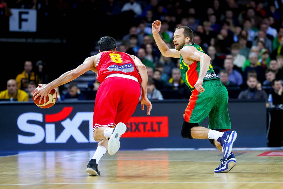 Europos krepšinio čempionato atranka: Lietuva – Šiaurės Makedonija (94:72)