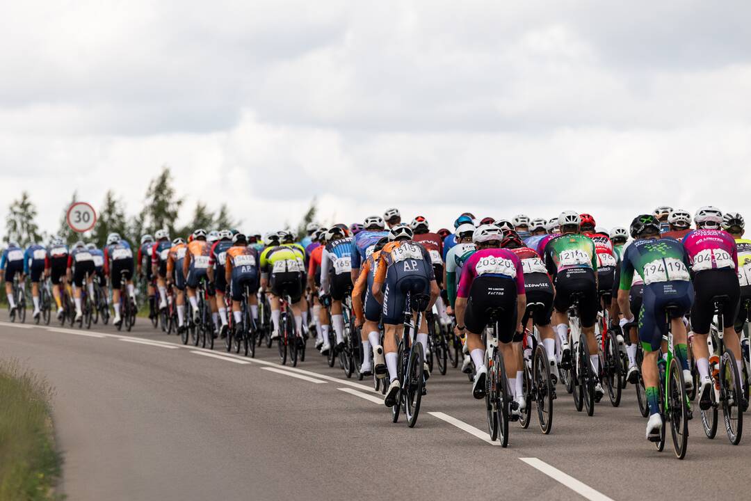 Dviračių lenktynių „Tour Of Lithuania“ finalinis etapas Vilniuje