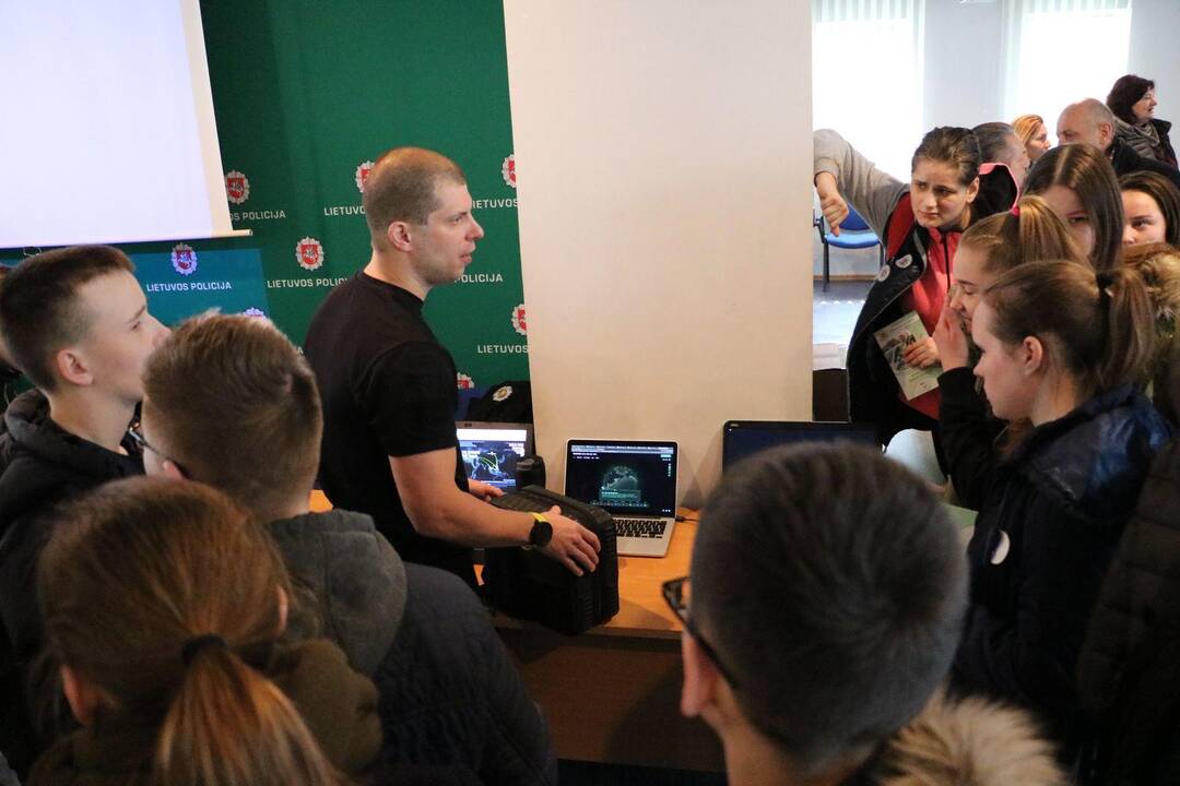 Kauno pareigūnų organizuota atvirų durų diena