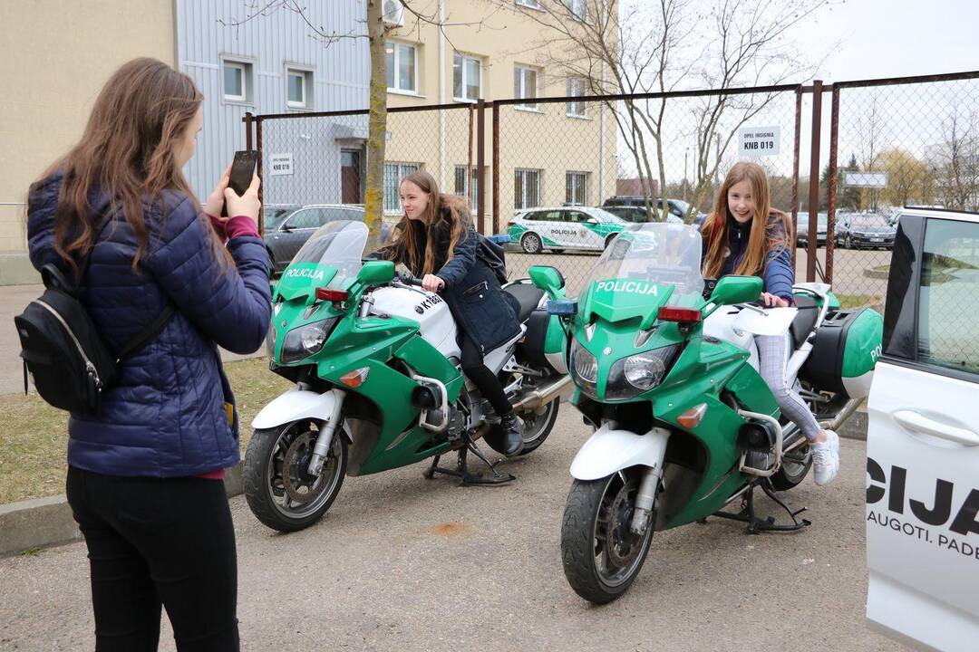 Kauno pareigūnų organizuota atvirų durų diena
