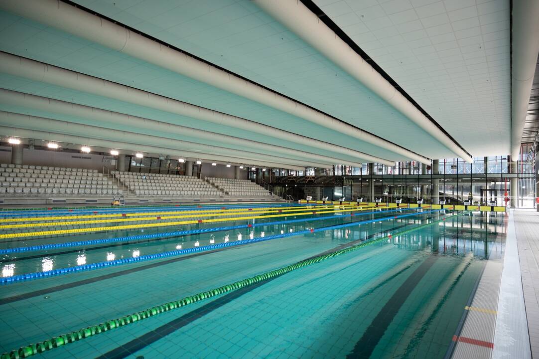 Naujasis Vandens sporto centras jau greitai atvers duris