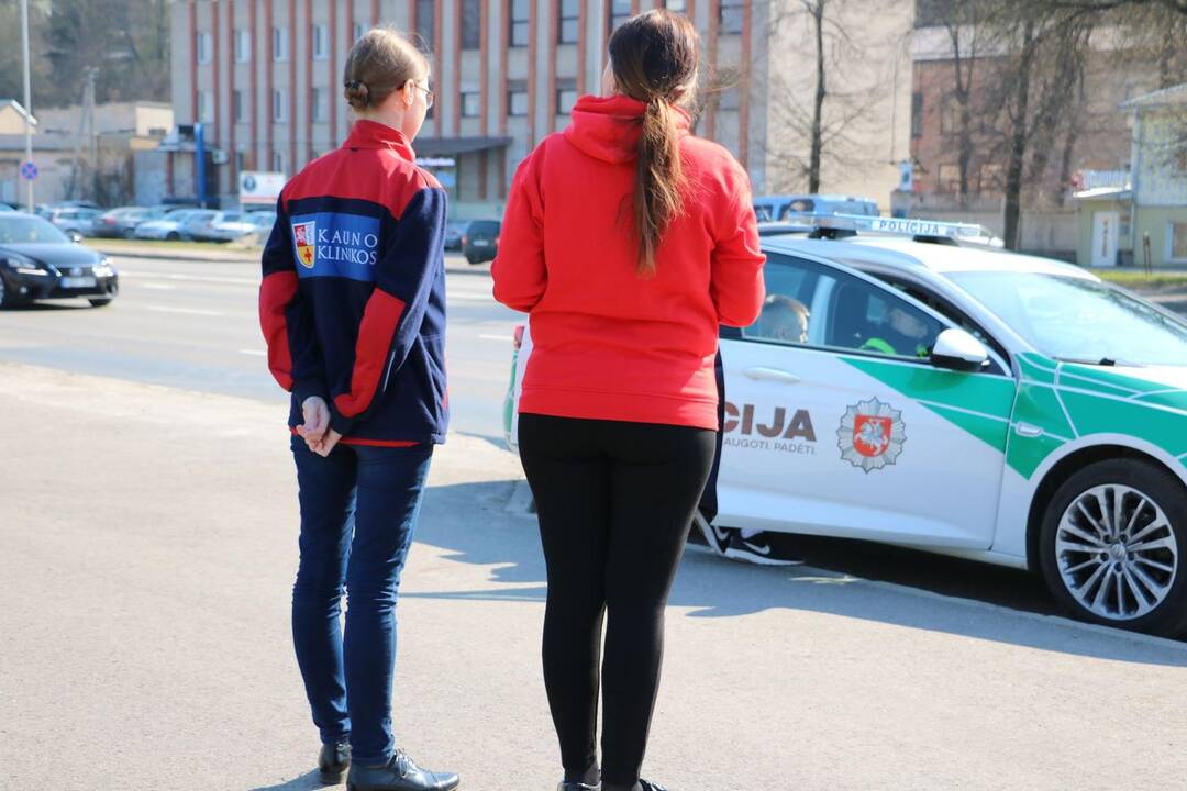 Neeilinė policijos ir medikų priemonė Kaune