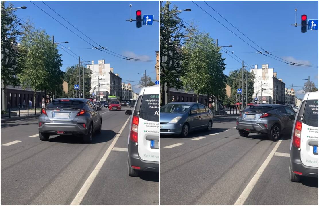 Kauno centre – prieš eismą: išsiblaškėliai tikrina vairuotojų budrumą