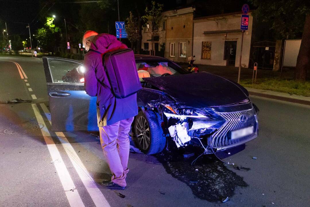 Kandidatas į prezidentus G. Jeglinskas pateko į avariją