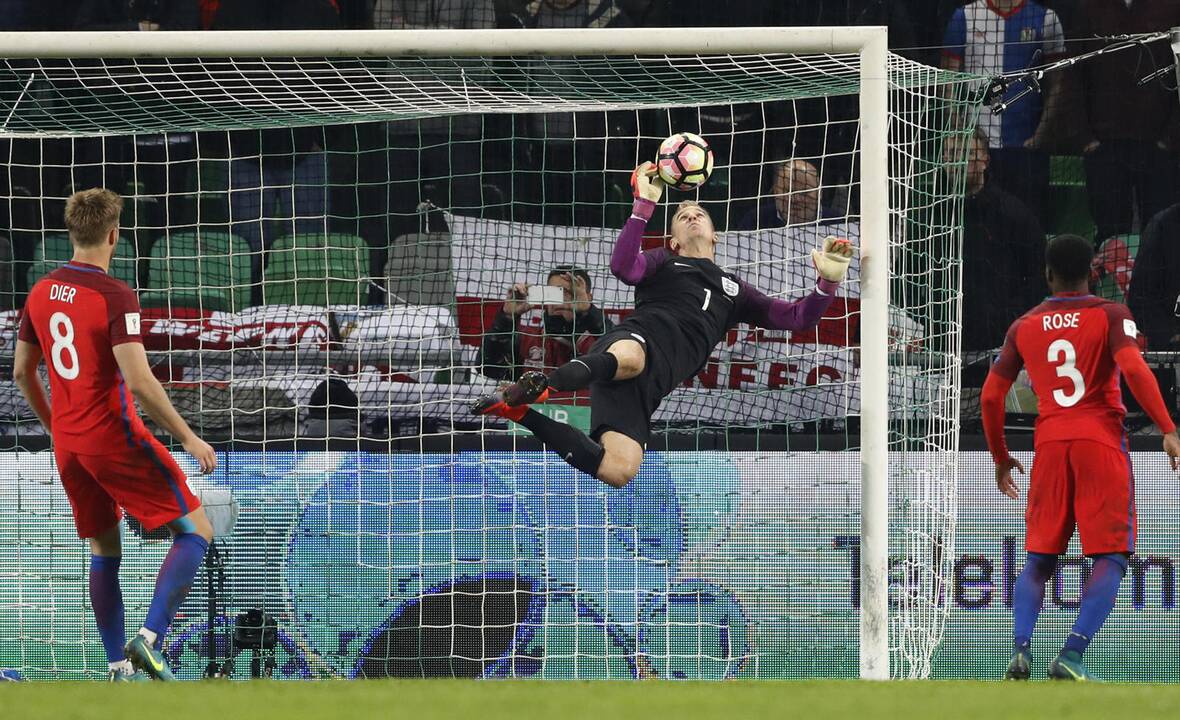 Pasaulio futbolo čempionato atrankoje baigėsi Anglijos pergalių serija
