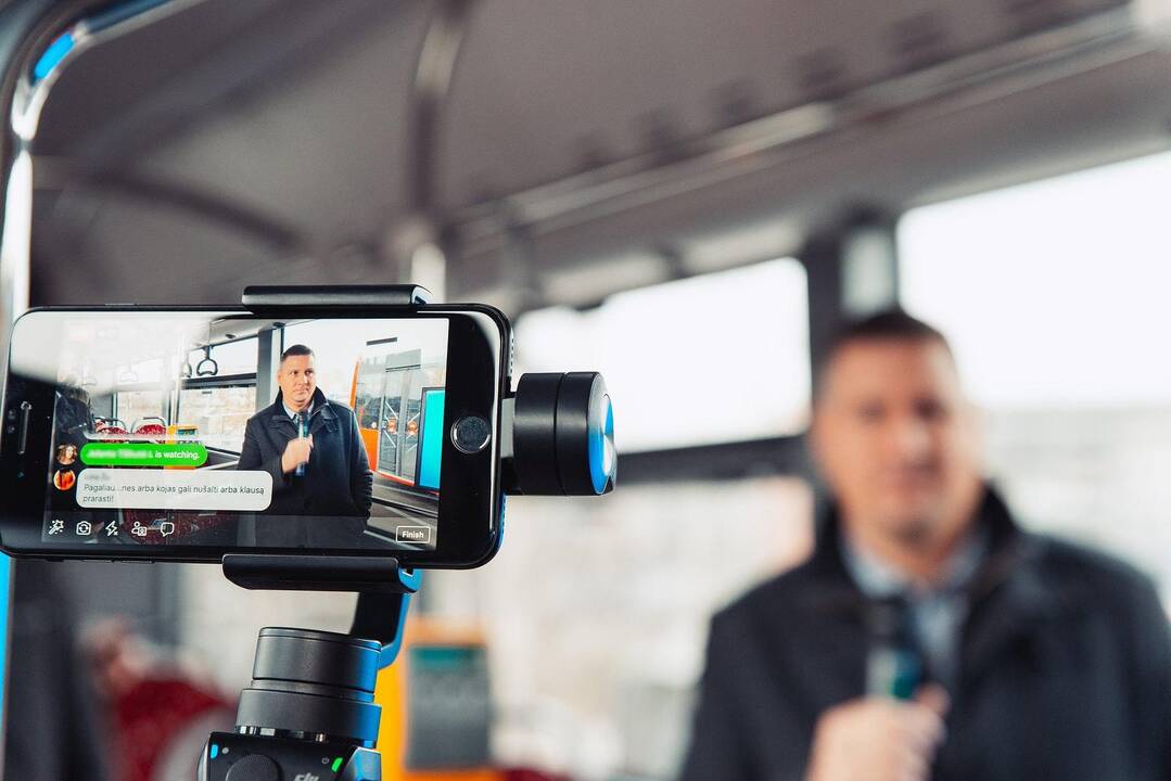 Nauji autobusai Kauno gatvėse