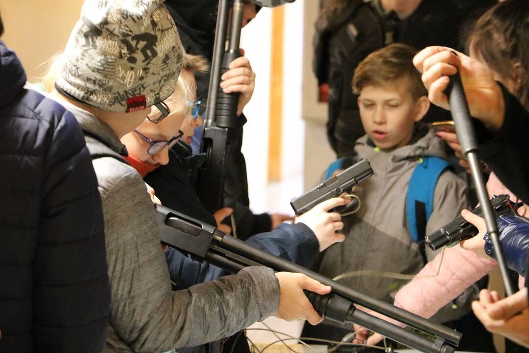 Kauno pareigūnų organizuota atvirų durų diena