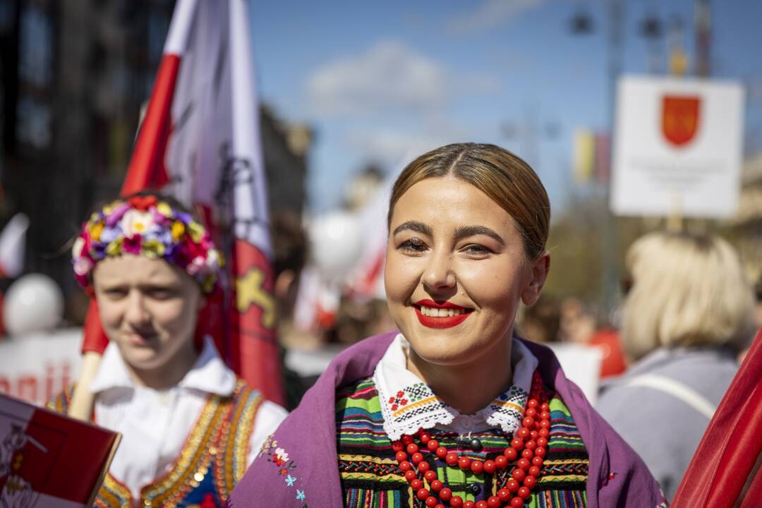 Sostinės gatvėse – Lietuvos lenkų eisena