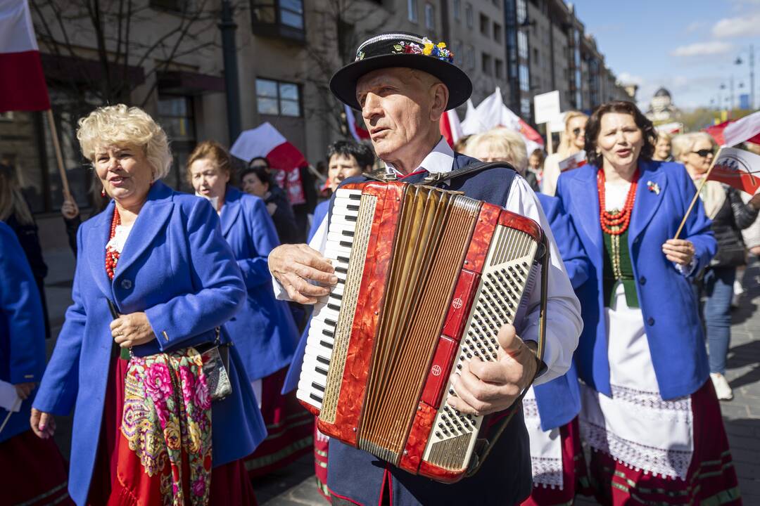 Sostinės gatvėse – Lietuvos lenkų eisena