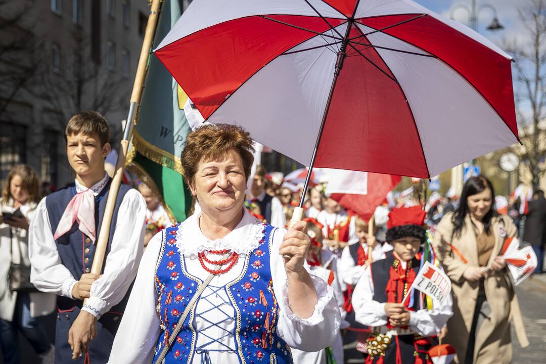 Sostinės gatvėse – Lietuvos lenkų eisena