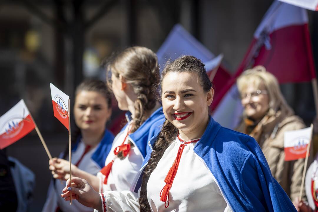 Sostinės gatvėse – Lietuvos lenkų eisena