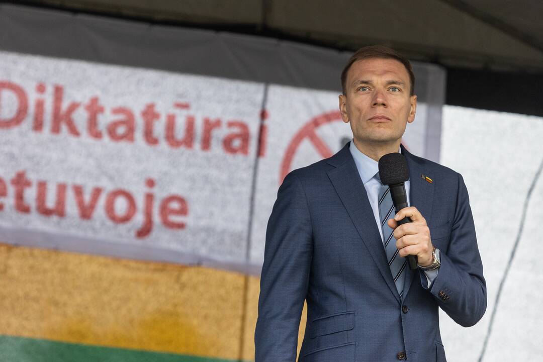 Šeimų sąjūdžio protestas prie Seimo