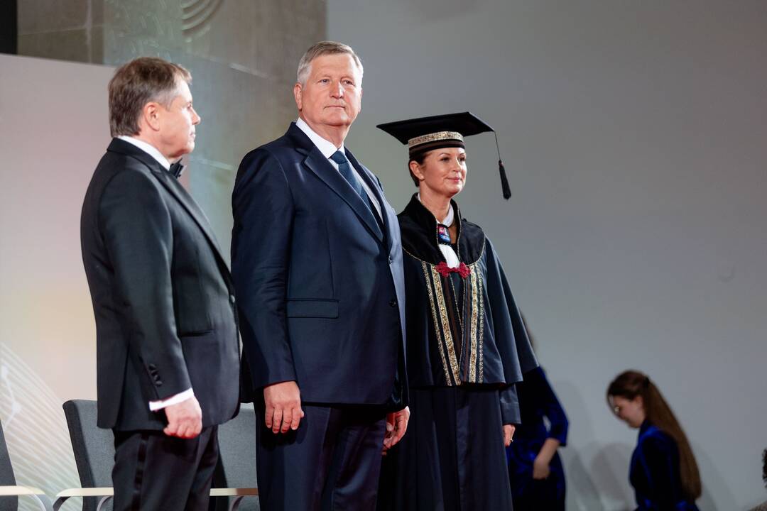 LSMU rektoriaus prof. Rimanto Benečio inauguracijos iškilmės
