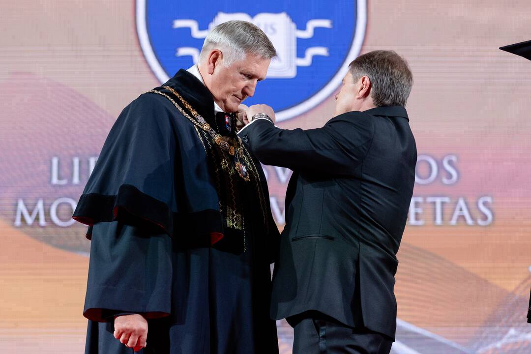 LSMU rektoriaus prof. Rimanto Benečio inauguracijos iškilmės