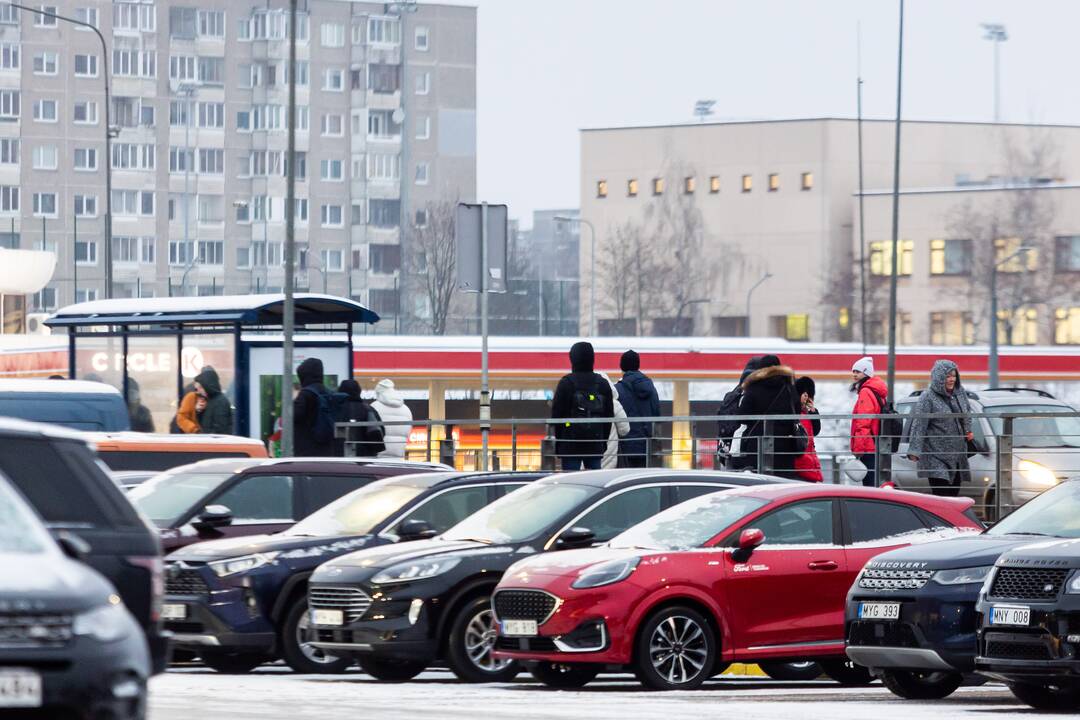 Vilniuje – viešojo transporto vairuotojų streikas