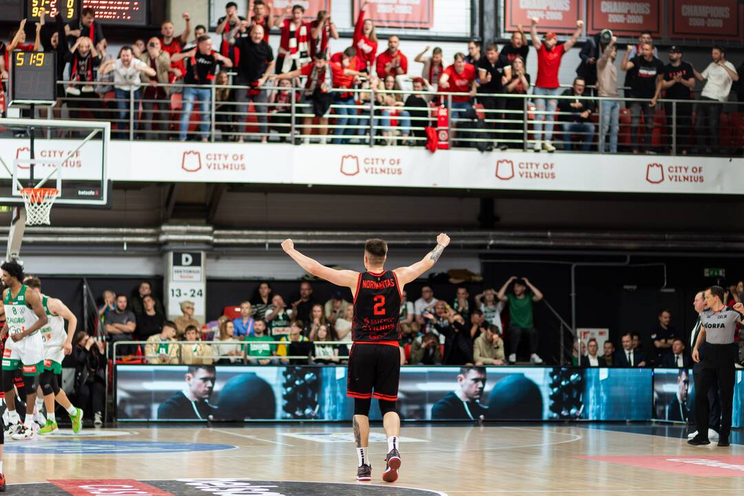 Antroji LKL finalo dvikova: Vilnius „Rytas“ – Kauno „Žalgiris“ (94:71)