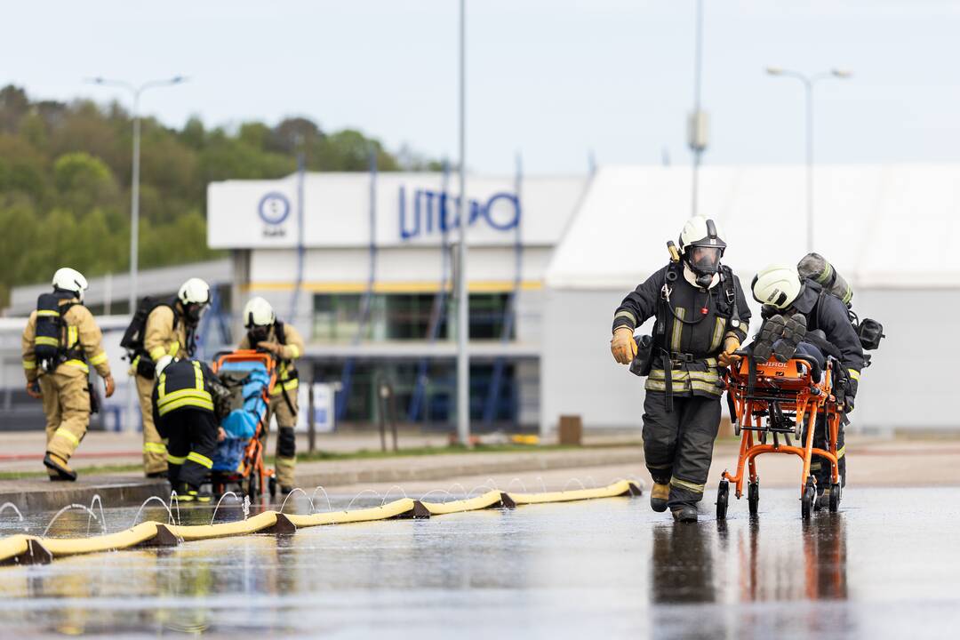 Krizių valdymo ir civilinės saugos sistemų pratybos
