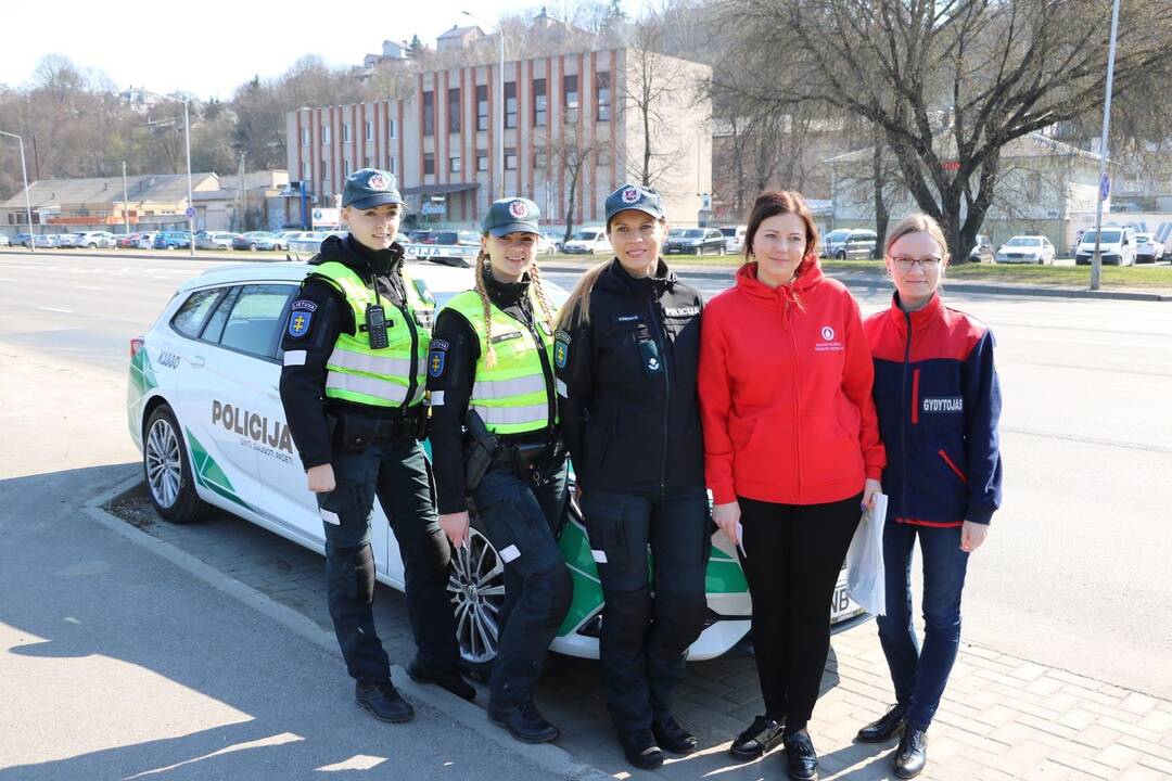 Neeilinė policijos ir medikų priemonė Kaune