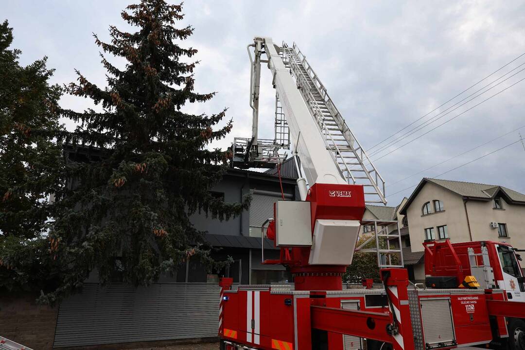 Vilijampolėje degė gyvenamasis namas